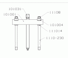 EXTRACTOR FORZA SERIE 1100S DE 2 ALARGADERAS